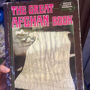 The Great Afghan Book by American School of Needlework